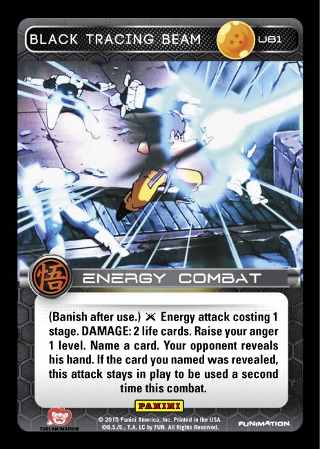 Black Tracing Beam (FOIL)